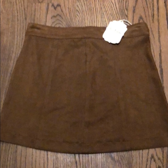Suede mini skirt - Picture 2 of 2